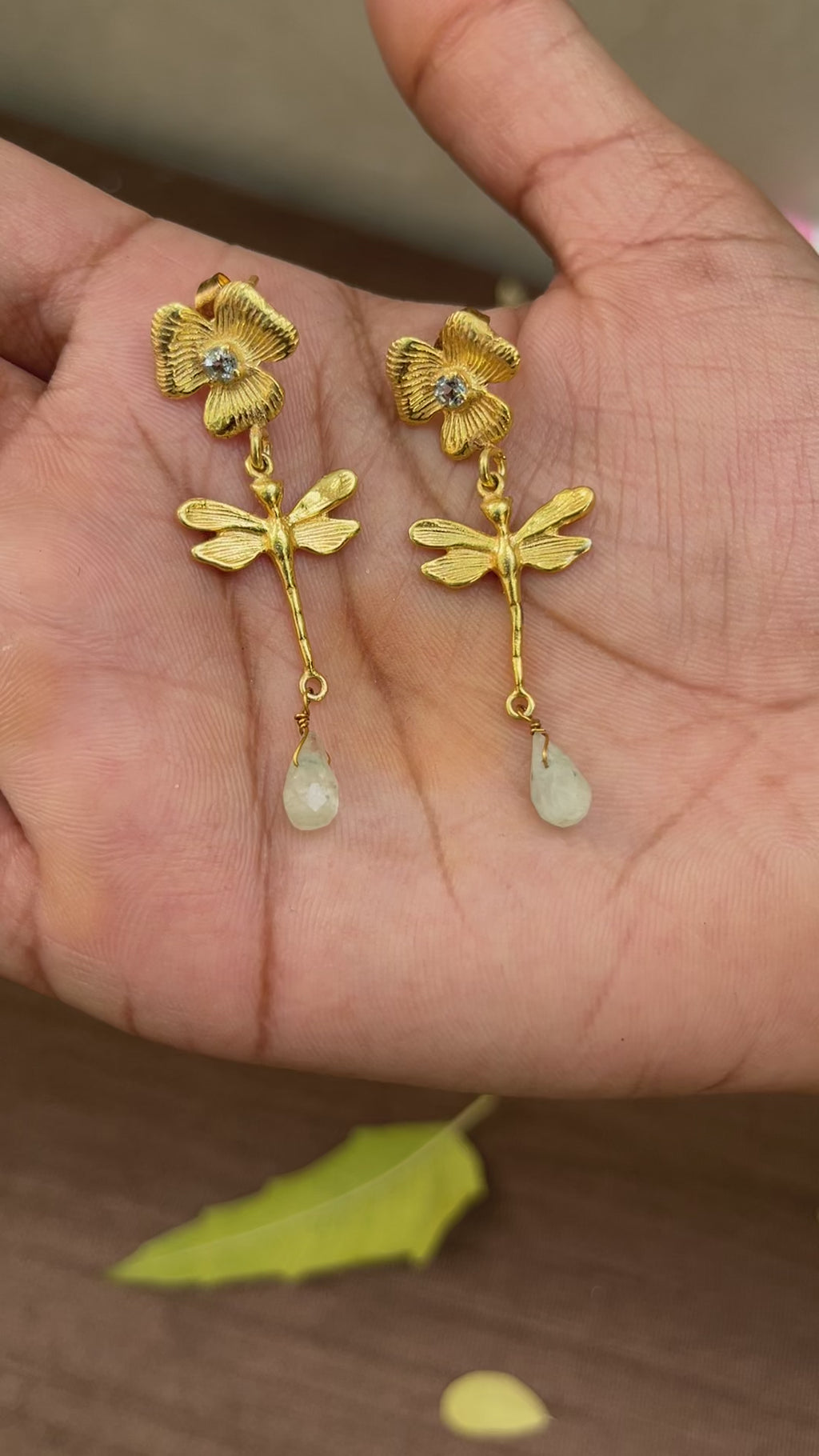 Aquamarine Drop Earrings for Women - Lightweight 2-Inch Elegant Gemstone Dangle Earrings